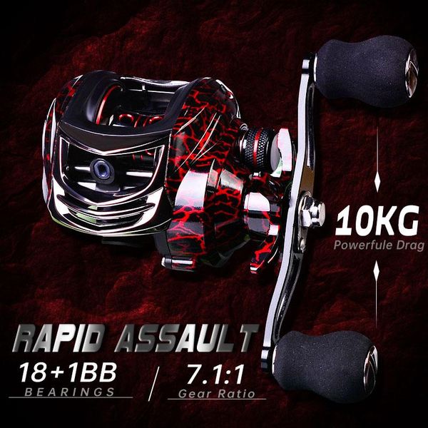 baitcasting reel 18+1bb fishing reel 7. high speed 10kg max drag magnetic system saltwater fishing carrete de pesca
baitcasting reel 18+1bb fishing reel 7. high speed 10kg max drag magnetic system saltwater fishing carrete de pesca