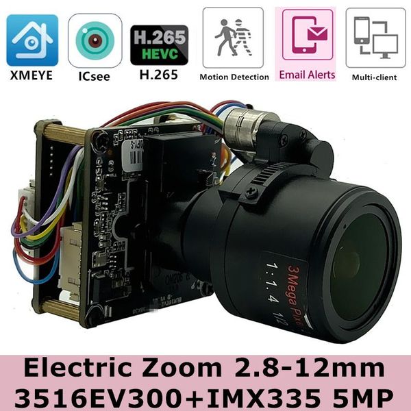 electric zoom 2.8-12mm 4x sony imx335+3516ev300 5mp 2592*1944 ip camera module board h.265 onvif cms xmeye p2p rtsp irc
electric zoom 2.8-12mm 4x sony imx335+3516ev300 5mp 2592*1944 ip camera module board h.265 onvif cms xmeye p2p rtsp irc
