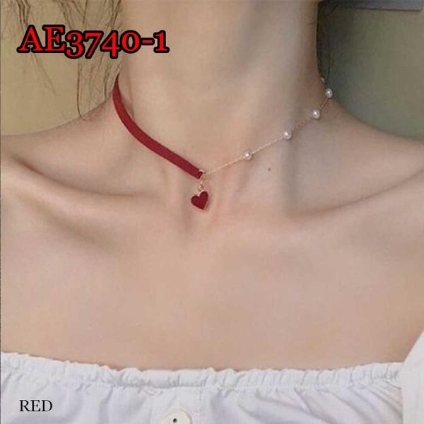 chokers necklaces trendy chain cotton pearl heart necklace for female korean jewelry red ae3740-1, Golden;silver
chokers necklaces trendy chain cotton pearl heart necklace for female korean jewelry red ae3740-1, Golden;silver