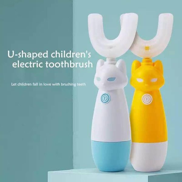 smart electric toothbrush kids u shape silicone automatic ultrasonic baby child training cleaning cartoon pattern 360 degrees
smart electric toothbrush kids u shape silicone automatic ultrasonic baby child training cleaning cartoon pattern 360 degrees