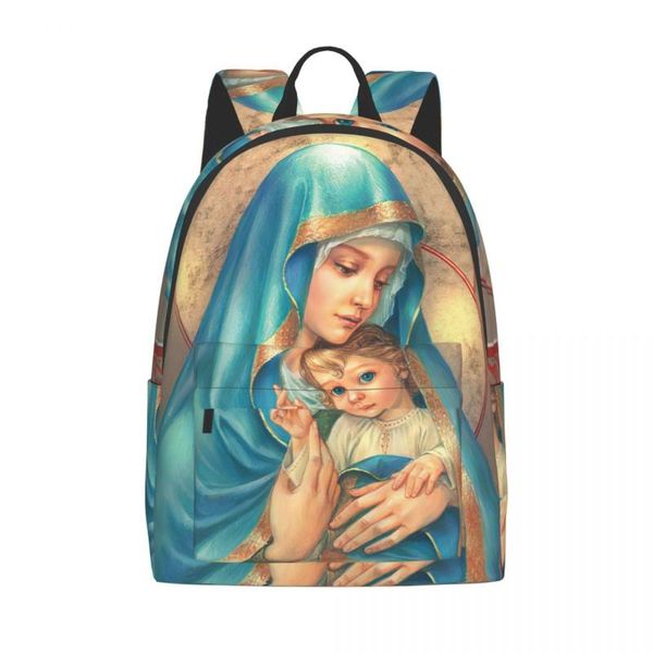 backpack mother of god girl boy computer man woman 
backpack mother of god girl boy computer man woman