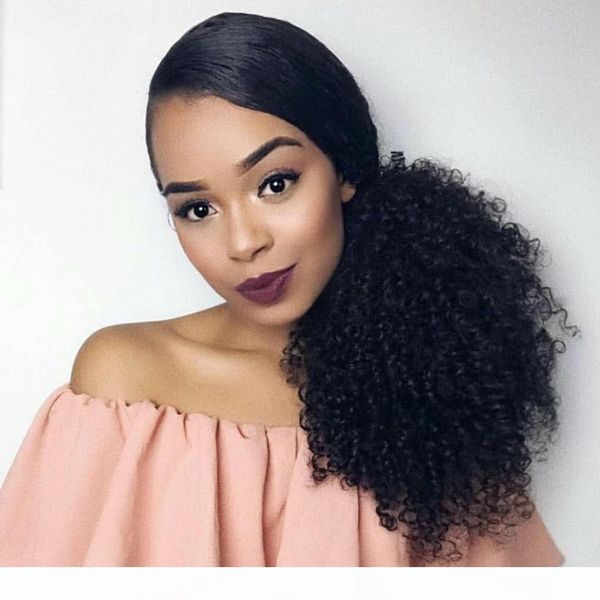 african american kinky curly ponytail hair piece clip ins brazilian virgin hair closure ponytail (100g-160g 14, Black
african american kinky curly ponytail hair piece clip ins brazilian virgin hair closure ponytail (100g-160g 14, Black