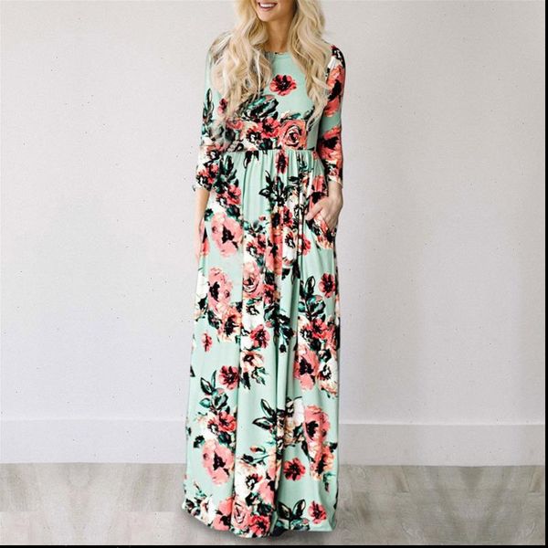 women summer floral print maxi dress 2021 white boho beach dress women party long dress plus size vestidos female, Black;gray
women summer floral print maxi dress 2021 white boho beach dress women party long dress plus size vestidos female, Black;gray