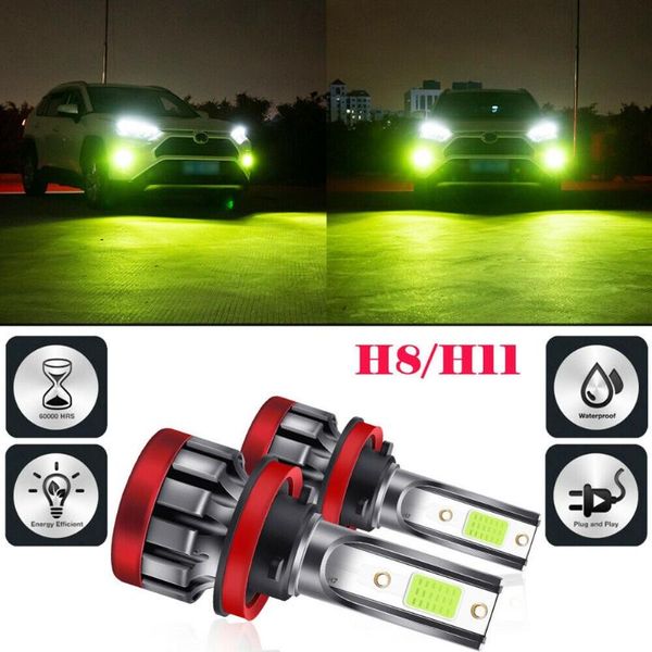 emergency lights 2pcs h8/h11 led fog driving light headlight bulbs kit lemon green foglight aviation aluminum car lamp
emergency lights 2pcs h8/h11 led fog driving light headlight bulbs kit lemon green foglight aviation aluminum car lamp