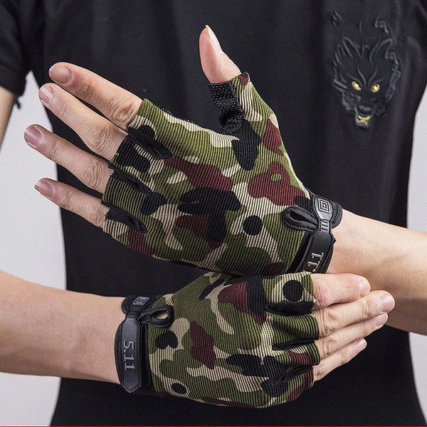 cycling gloves anti-slip anti-sweat camouflage men women half finger breathable sports fitness bike bicycle, Black
cycling gloves anti-slip anti-sweat camouflage men women half finger breathable sports fitness bike bicycle, Black