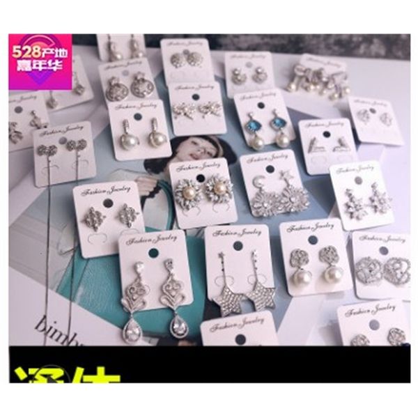 wholesale 5pairs/lots low price noble diamond crystal zircon more style random women's earings 15rtr, Silver
wholesale 5pairs/lots low price noble diamond crystal zircon more style random women's earings 15rtr, Silver