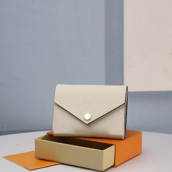 card holders ladies classic flowers folding wallet genuine leather cute coin purse women's holder with box, Brown;gray 
card holders ladies classic flowers folding wallet genuine leather cute coin purse women's holder with box, Brown;gray