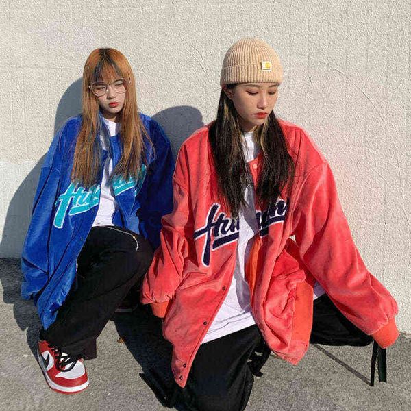 women's jackets american street bordado uniforme de beisebol feminino faculdade solta hip-hop ins maré jaqueta reunindo feminina ei5b, Black;brown
women's jackets american street bordado uniforme de beisebol feminino faculdade solta hip-hop ins maré jaqueta reunindo feminina ei5b, Black;brown