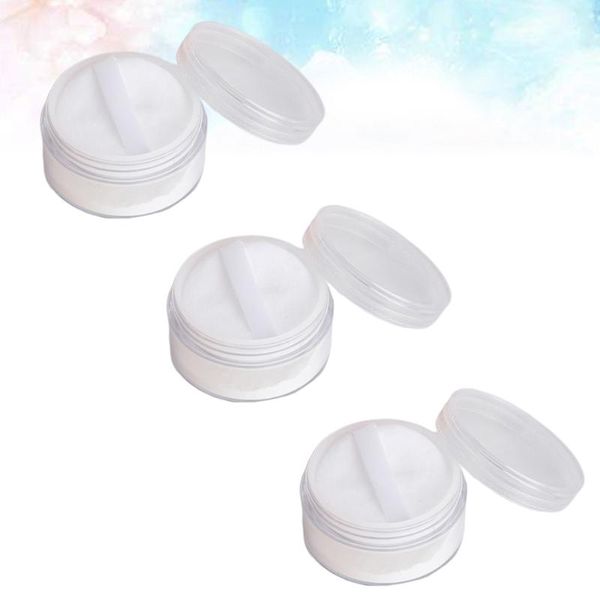 storage bottles & jars 3pcs mini loose powder boxes portable makeup subpackage case cosmetic travelling bottle with puff 50g
storage bottles & jars 3pcs mini loose powder boxes portable makeup subpackage case cosmetic travelling bottle with puff 50g