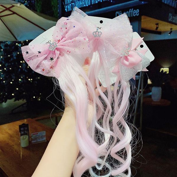 hair accessories cheer bow pigtails clips for baby girls children glitter shell wig hairpins barrettes cute mesh bows hairgrips, Slivery;white
hair accessories cheer bow pigtails clips for baby girls children glitter shell wig hairpins barrettes cute mesh bows hairgrips, Slivery;white