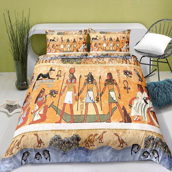 bedding sets home textiles printed ancient egypt quilt cover & pillowcase 2/3pcs us/ae/ue full size set
bedding sets home textiles printed ancient egypt quilt cover & pillowcase 2/3pcs us/ae/ue full size set