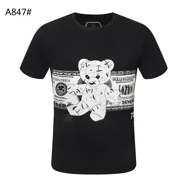 skull dollar fashion men t-shirt summer basic solid crystal print letter casual punk tee women clothing short sleeve m-3xl, White;black
skull dollar fashion men t-shirt summer basic solid crystal print letter casual punk tee women clothing short sleeve m-3xl, White;black