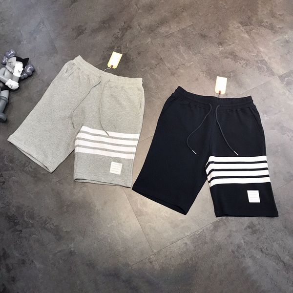 tb couple's classic yarn dyed four bars men's and women's loose casual versatile sports terry straight shorts capris, Black;white
tb couple's classic yarn dyed four bars men's and women's loose casual versatile sports terry straight shorts capris, Black;white