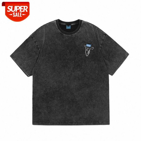 old short-sleeved t-shirts decorated by stitches men's street loose five-point sleeves hip-hop personality half-sleeves #ot8f, White;black
old short-sleeved t-shirts decorated by stitches men's street loose five-point sleeves hip-hop personality half-sleeves #ot8f, White;black