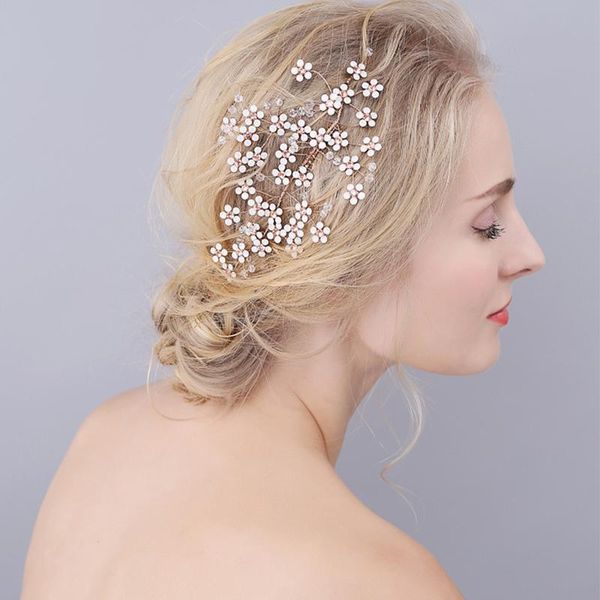 headpieces gold wedding tiara bridal combs rhinestone flower headwear hair accessories headdress comb, Silver
headpieces gold wedding tiara bridal combs rhinestone flower headwear hair accessories headdress comb, Silver