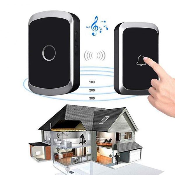 doorbells wireless safety doorbell 433mhz home welcome smart door bell 300m long distance with 36 songs chimes
doorbells wireless safety doorbell 433mhz home welcome smart door bell 300m long distance with 36 songs chimes