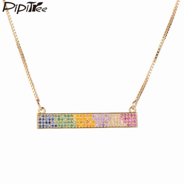 pendant necklaces pipitree full micro paved cubic zirconia long stick necklace fashion bar pendants for women party jewelry gift, Silver
pendant necklaces pipitree full micro paved cubic zirconia long stick necklace fashion bar pendants for women party jewelry gift, Silver