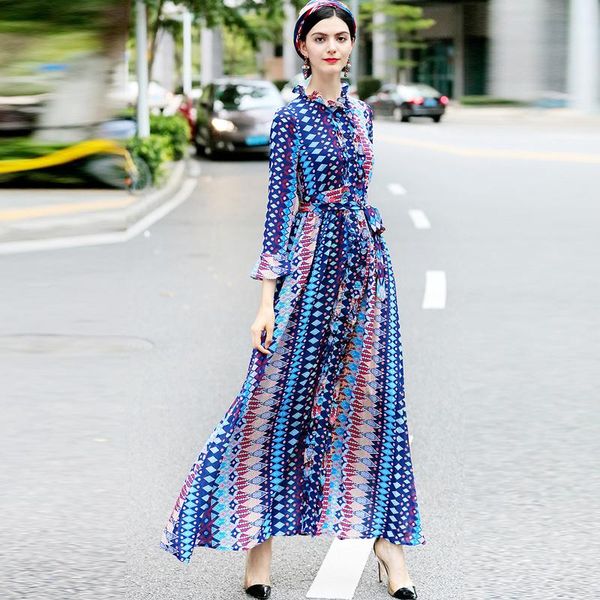 casual dresses verdejuliay vintage long xxl dress 2021 spring autumn fashion full sleeve contrast color blue slim elegant vestidos, Black;gray
casual dresses verdejuliay vintage long xxl dress 2021 spring autumn fashion full sleeve contrast color blue slim elegant vestidos, Black;gray