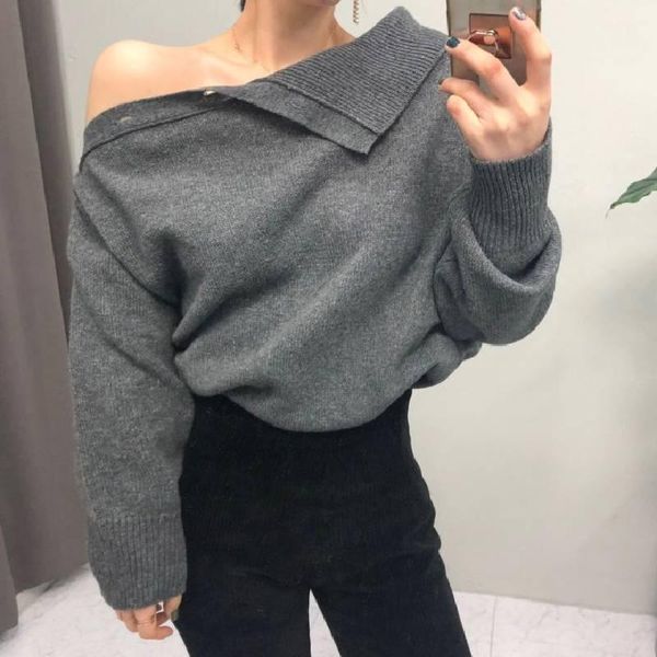 autumn new korean long-sleeved sweater women's foreign style slim knitted bottoming shirt 0132, White;black
autumn new korean long-sleeved sweater women's foreign style slim knitted bottoming shirt 0132, White;black
