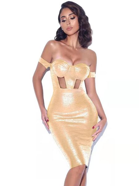 2021 new arrival women black silver yellow strapless sleeveless celebrity evening party bodycon bandage dress wholesale, Black;gray
2021 new arrival women black silver yellow strapless sleeveless celebrity evening party bodycon bandage dress wholesale, Black;gray