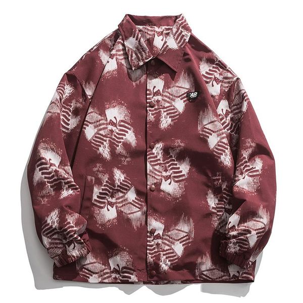 men's jackets autumn bomber jacket men printed button outerwear fashion causal street loose windbreaker coat clothing male plus size 5, Black;brown
men's jackets autumn bomber jacket men printed button outerwear fashion causal street loose windbreaker coat clothing male plus size 5, Black;brown