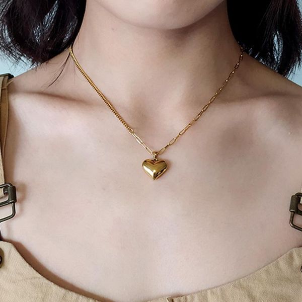 necklace 2021 trends new product heart shape big peach love design clavicle chain gold jewelry goth boho designer trendy, Silver
necklace 2021 trends new product heart shape big peach love design clavicle chain gold jewelry goth boho designer trendy, Silver