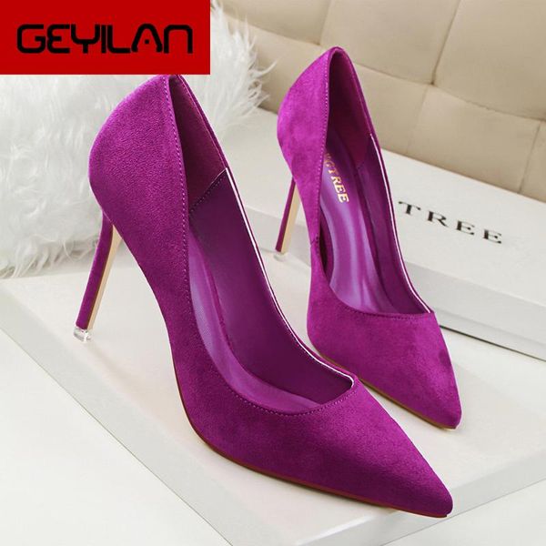 dress shoes bigtree basic high heels 2021 women pointed toe slip on flock pumps female fashion wedding party shoe purple red sexy, Black
dress shoes bigtree basic high heels 2021 women pointed toe slip on flock pumps female fashion wedding party shoe purple red sexy, Black