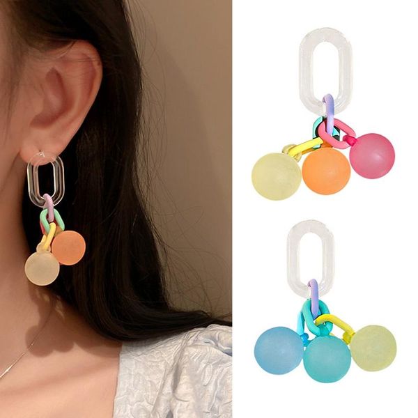 dangle & chandelier lovely cute colorful acrylic ball earrings for girls women candy color big long children birthday gift, Silver
dangle & chandelier lovely cute colorful acrylic ball earrings for girls women candy color big long children birthday gift, Silver