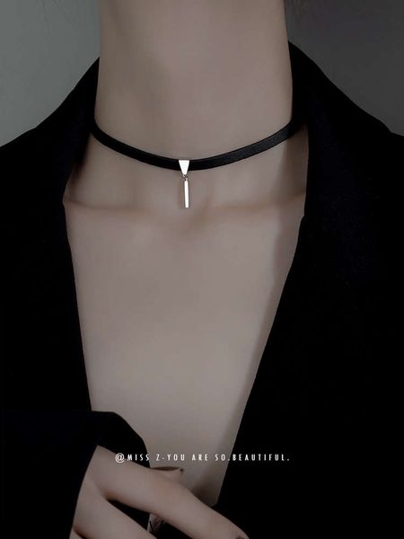 jewelry choker black collar chain neck belt necklace women's fashion net red, Silver
jewelry choker black collar chain neck belt necklace women's fashion net red, Silver