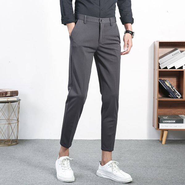 2021 spring summer suit men's slim fashion solid color business casual men straight pants mens trousers dcbc, Black
2021 spring summer suit men's slim fashion solid color business casual men straight pants mens trousers dcbc, Black