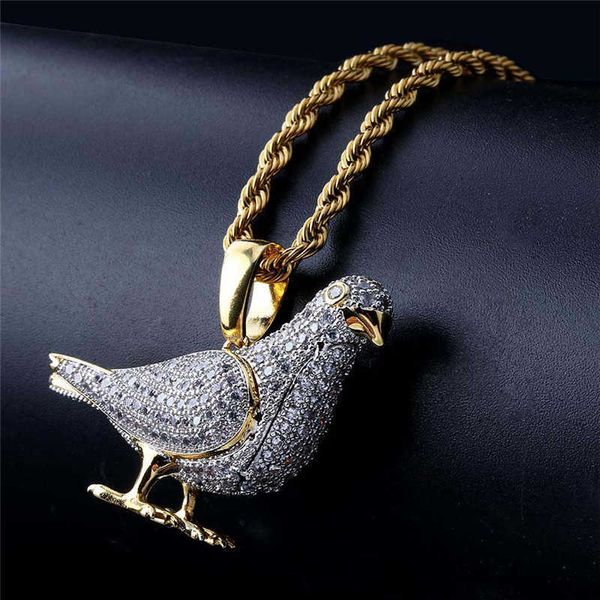 hip hop jewelry iced out pendant necklace with gold chain for men micro pave zircon animal necklace, Silver
hip hop jewelry iced out pendant necklace with gold chain for men micro pave zircon animal necklace, Silver