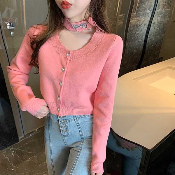 women's sweaters french soft wind brief paragraph knitting cardigan careful hollow machine hanging neck base female coat sfhm, White;black
women's sweaters french soft wind brief paragraph knitting cardigan careful hollow machine hanging neck base female coat sfhm, White;black