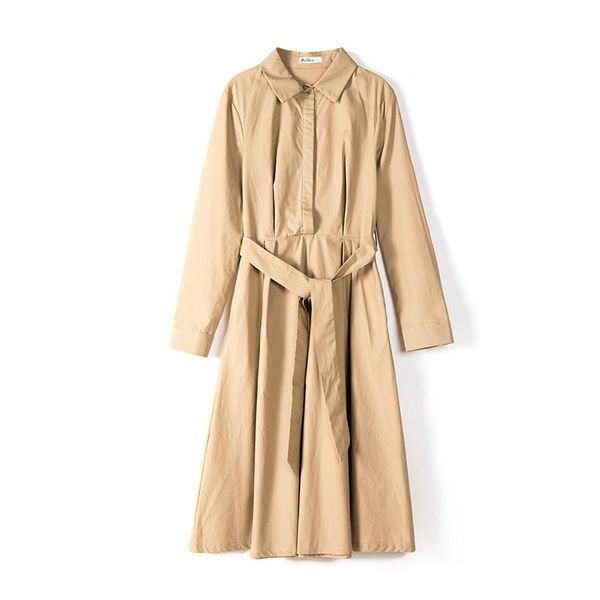 casual dresses plus a-line ol office lady fashion bussiness autumn long sleeve dress women brown work vestidos with belt, Black;gray
casual dresses plus a-line ol office lady fashion bussiness autumn long sleeve dress women brown work vestidos with belt, Black;gray