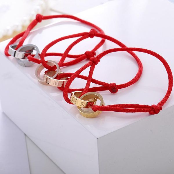 bangle roman numerals charm double loop stainless steel bracelets for women lucky red string wish jewelry gift adjustable, Black
bangle roman numerals charm double loop stainless steel bracelets for women lucky red string wish jewelry gift adjustable, Black