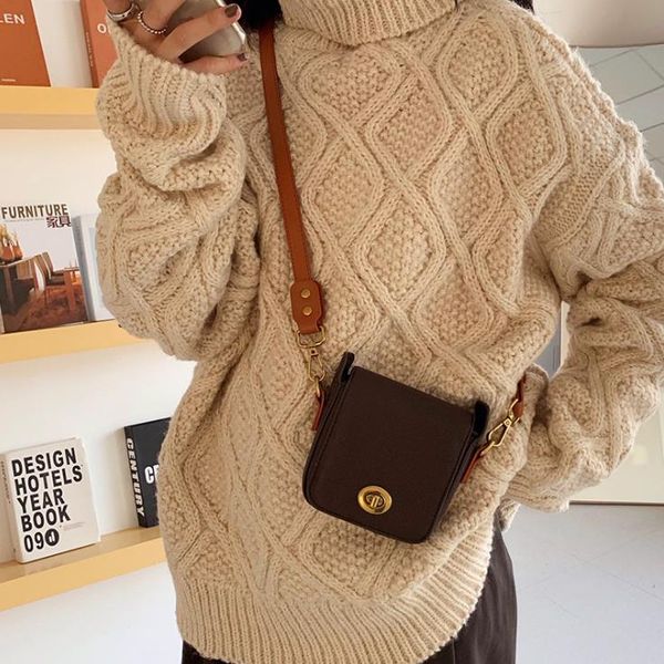 2021 autumn/winter all-match female bags mini casual one-shoulder messenger bag
2021 autumn/winter all-match female bags mini casual one-shoulder messenger bag
