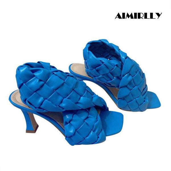sandals spring summer women's braided woven square toe high heels cross band casual shoes female footwear, Black
sandals spring summer women's braided woven square toe high heels cross band casual shoes female footwear, Black