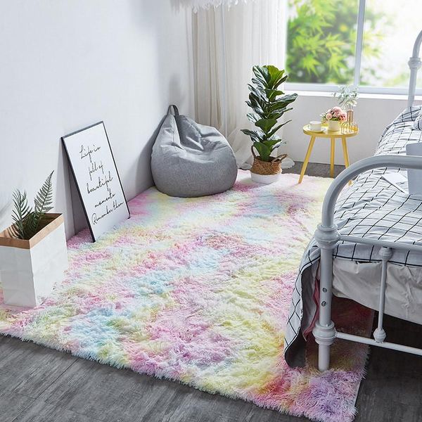 carpets colorful rainbow dye shaggy carpet soft plush faux fur area rug for home locing room bedroom fluffy floor mats supplies
carpets colorful rainbow dye shaggy carpet soft plush faux fur area rug for home locing room bedroom fluffy floor mats supplies