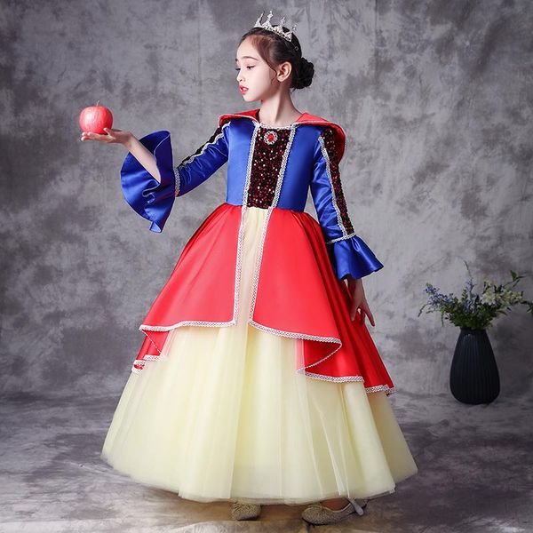 girl's dresses flower girl crystal sequined embroidery o-neck princess luxury yellow floor-length tulle cute lace kids party gown h279, Red;yellow
girl's dresses flower girl crystal sequined embroidery o-neck princess luxury yellow floor-length tulle cute lace kids party gown h279, Red;yellow