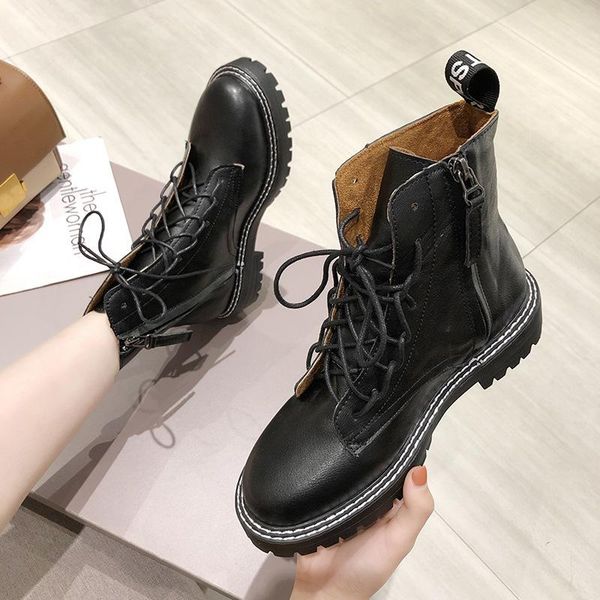 boots black pu leather ankle for women lace up platform winter warm plush street style shoes
boots black pu leather ankle for women lace up platform winter warm plush street style shoes