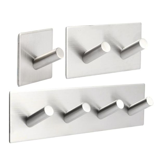 hooks & rails 1pc self-adhesive hook wall heavy duty sticker waterproof stainless steel hanger kitchen bathroon
hooks & rails 1pc self-adhesive hook wall heavy duty sticker waterproof stainless steel hanger kitchen bathroon
