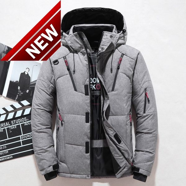 men's down jacket korean plus size winter coat white duck puffer warm doudoune homme 1987 yy1298, Black
men's down jacket korean plus size winter coat white duck puffer warm doudoune homme 1987 yy1298, Black