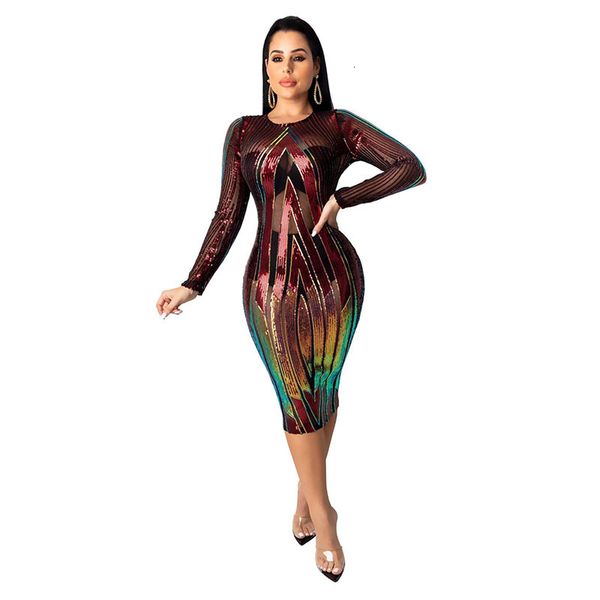 2021 fashion printting glitter see-through long sleeve round neck women knee-length autumn winter new style gzg7, Black;gray
2021 fashion printting glitter see-through long sleeve round neck women knee-length autumn winter new style gzg7, Black;gray
