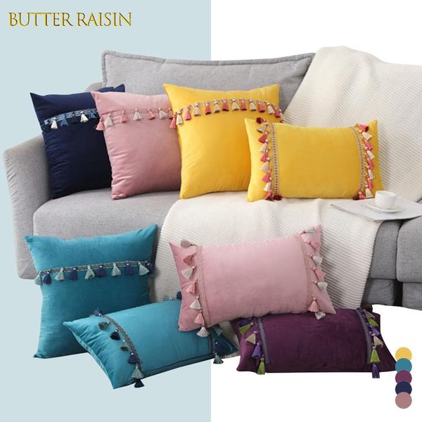 cushion/decorative pillow nordic cushion cover velvet fabric yellow 45*45 / 30*50 tassel pilow case decorative sofa cushions for living room
cushion/decorative pillow nordic cushion cover velvet fabric yellow 45*45 / 30*50 tassel pilow case decorative sofa cushions for living room