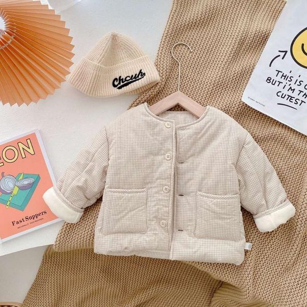 jackets warm winter kids girls boys coats infants children baby thicken velvet plaided parkas cardigan outwear coat casacos adk629, Blue;gray
jackets warm winter kids girls boys coats infants children baby thicken velvet plaided parkas cardigan outwear coat casacos adk629, Blue;gray