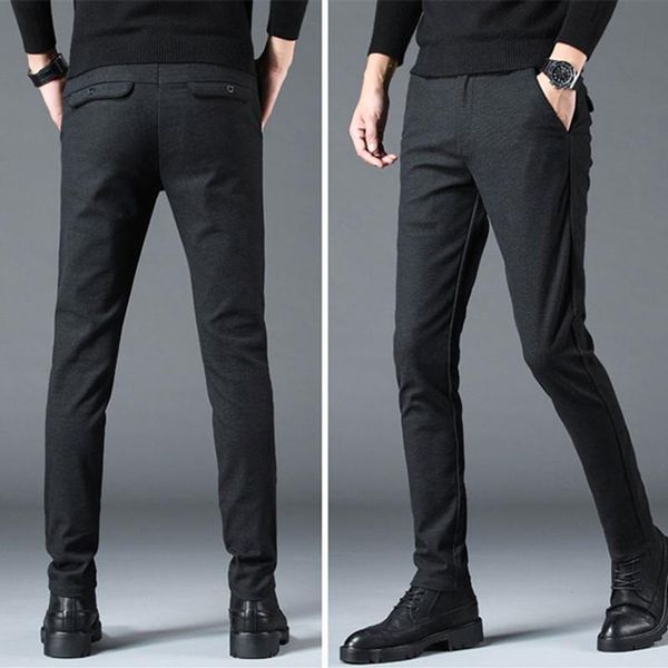 men's pants 2021 style business long trouser men classic casual wool trousers pant male size 28-38, Black
men's pants 2021 style business long trouser men classic casual wool trousers pant male size 28-38, Black