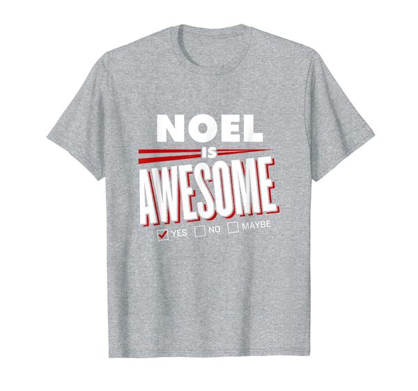 noel is awesome family friend name funny gift t-shirt, White;black 
noel is awesome family friend name funny gift t-shirt, White;black