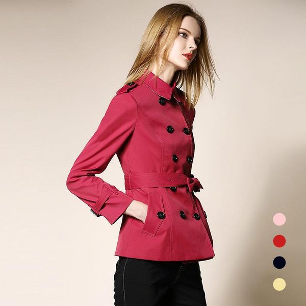 women's trench coats windbreaker short 2021 spring fashion in thin lace double breasted small jacket, Tan;black
women's trench coats windbreaker short 2021 spring fashion in thin lace double breasted small jacket, Tan;black