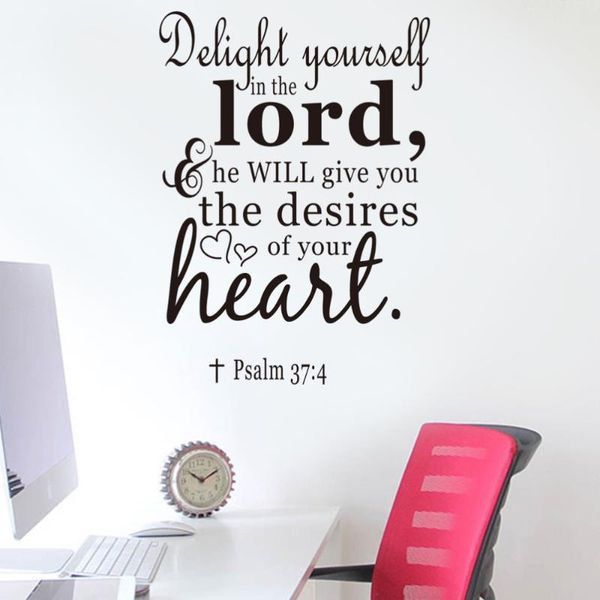 wallpapers psalm 37:4 wall art sayings sticker décor decal prayer church jesus pray 45x62cm
wallpapers psalm 37:4 wall art sayings sticker décor decal prayer church jesus pray 45x62cm