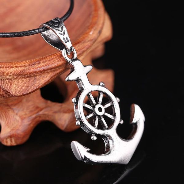 pendant necklaces europe and america ornament pirate king boat anchor cool men's necklace jewelry hanging decoration titanium steel, Silver
pendant necklaces europe and america ornament pirate king boat anchor cool men's necklace jewelry hanging decoration titanium steel, Silver