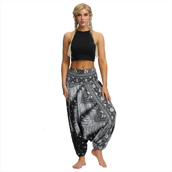 arrival bohemian plus size loose women capris print casual trouser baggy aladdin harem 17 colors hip droppship, Black;white
arrival bohemian plus size loose women capris print casual trouser baggy aladdin harem 17 colors hip droppship, Black;white
